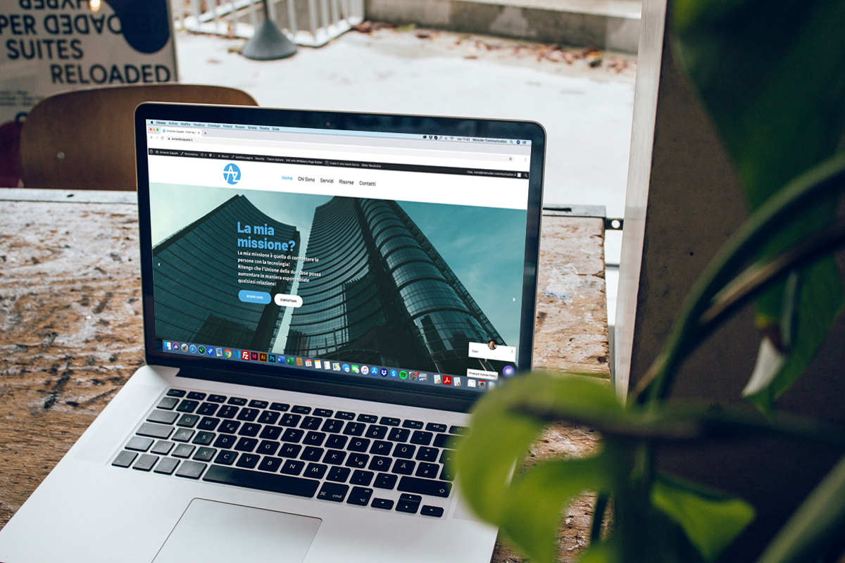 Realizzazione sito professionale Armando Zappalà