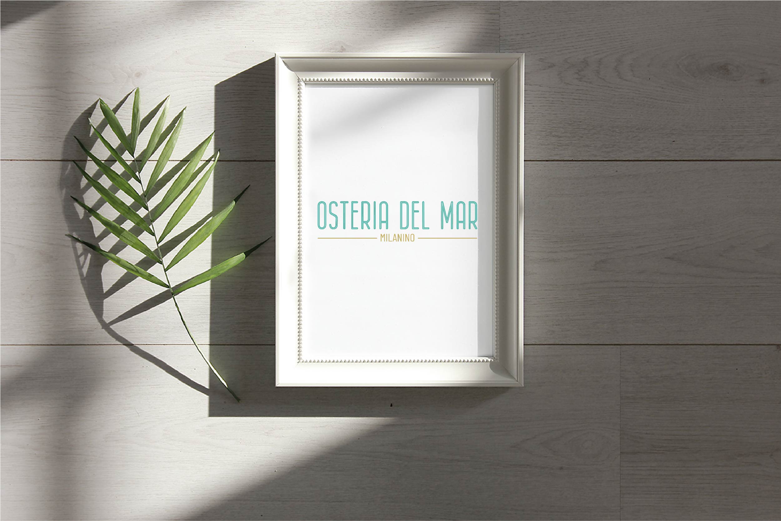 Realizzazione logo professionale Osteria del Mar