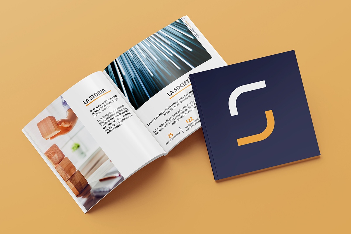 Realizzazione brochure corporate Sa-te