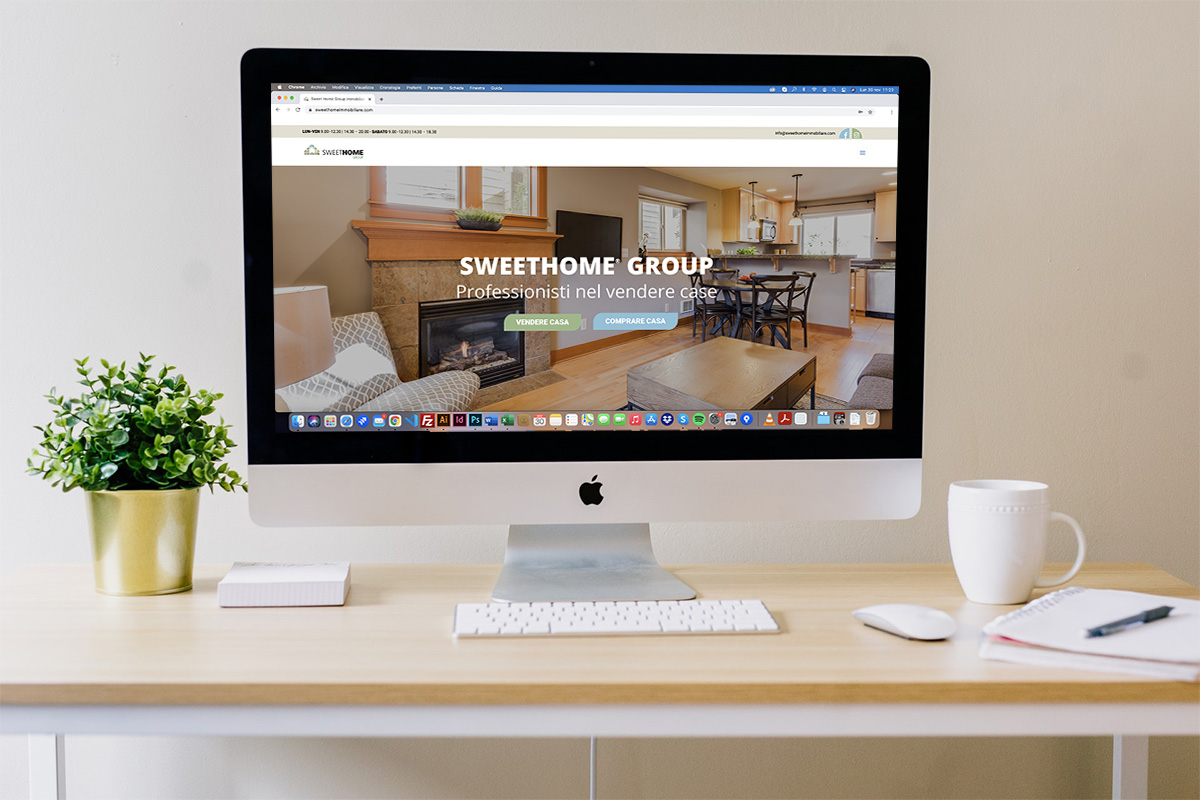 Realizzazione sito professionale SweetHome Group